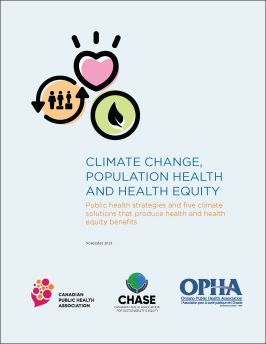 Climate change, population health, and health equity: Public health strategies and health and health equity benefits of five local climate solutions