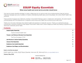 EQUIP Equity Essentials