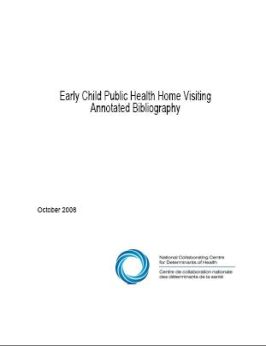 Early child public health home visiting annotated bibliography