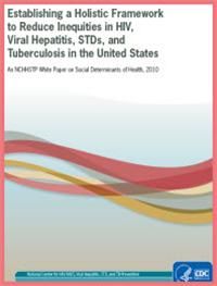 Establishing a holistic framework to reduce inequities in HIV, viral hepatitis, STDs, and tuberculosis