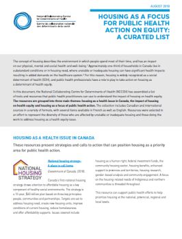 Housing as a focus for public health action on equity: A curated list