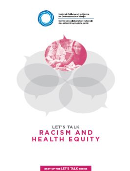 Let's talk: Racism and health equity