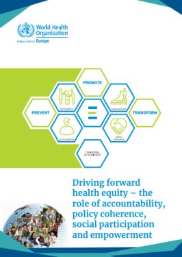 Driving forward health equity – the role of accountability, policy coherence, social participation and empowerment