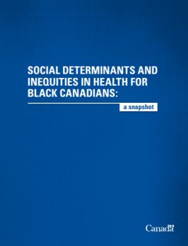 Social determinants and inequities in health for Black Canadians: A snapshot