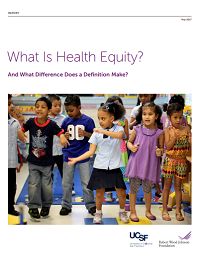 What Is Health Equity? And What Difference Does a Definition Make?