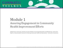 The community tool box — online courses for community health improvement