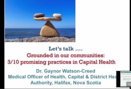 Grounded in our communities: 3/10 promising practices in Capital Health